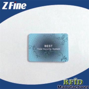 factory price cr80 printing smart card cystal card