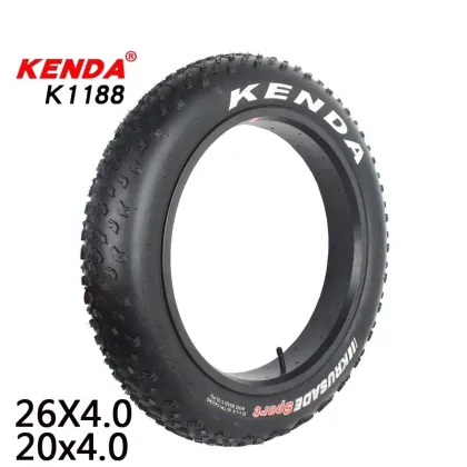 ARUSADE KENDA K1188 Fat Tire Electric Bike Tires - 26x4.0