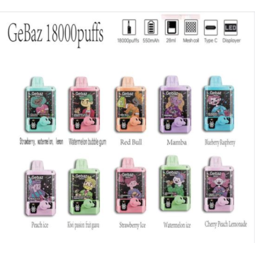 Gebaz 18000 Puffs Disposable Vape