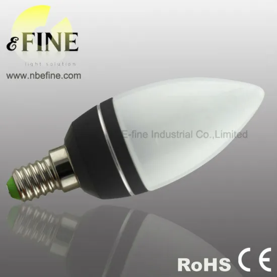 3W led candle lamp E14 ce rohs