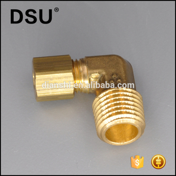 Brass Compression Tube Fitting Brass Union with ferrule