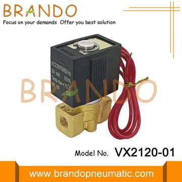 SMC Type Solenoid Valve VX2120-01 For Air Water Oil Steam