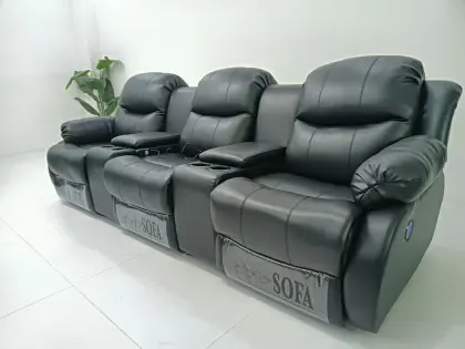Electric Recliner Sofa Set