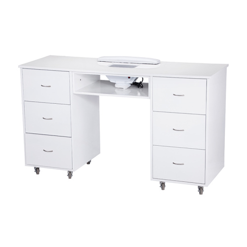 Nail Technician Table Modern White