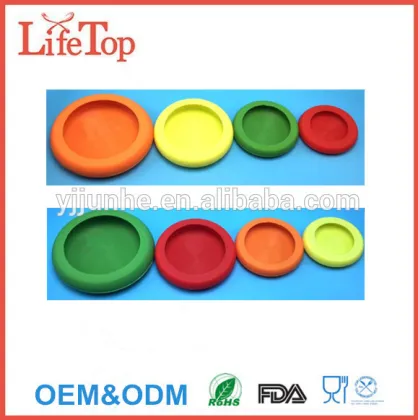 Assorted Colors Silicone Fruits and Vegetables Storage Cover