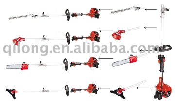 Multifunctional garden machine