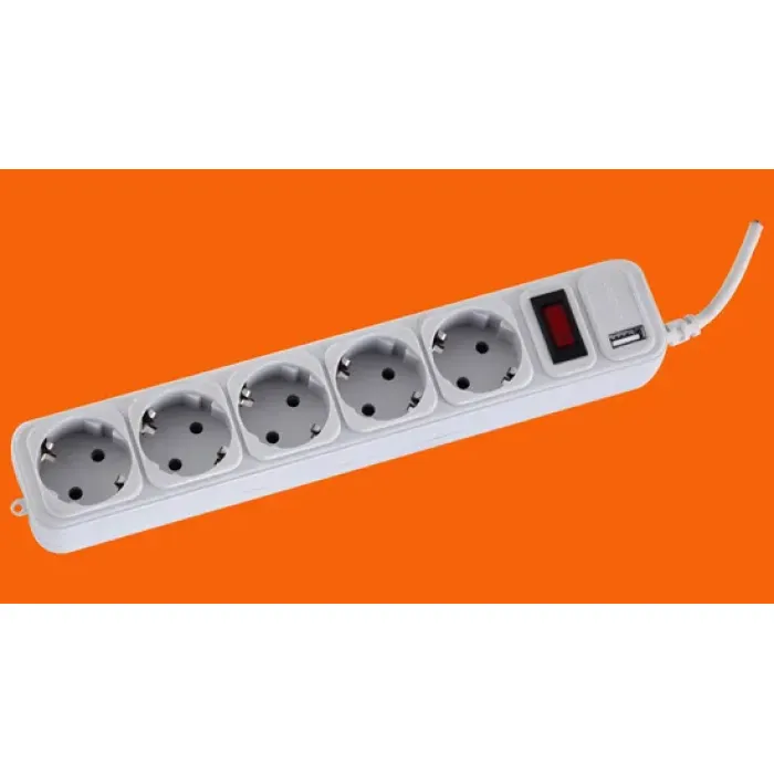 5 групповых розеток с защитой от перенапряжения