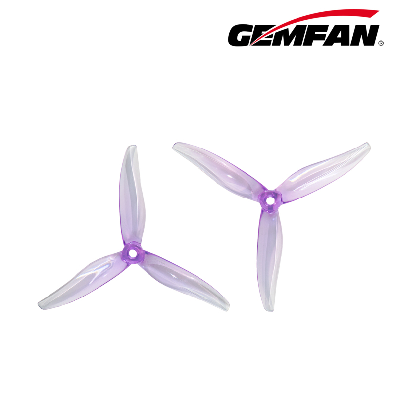 GEMFAN 5128.0 FURY Tri-Blade Propeller for FPV Racing Drones
