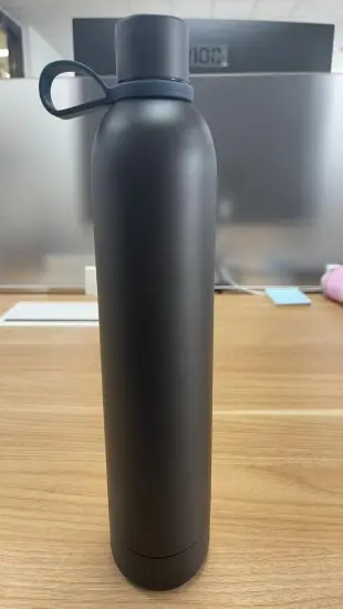 750ml vaccum stainless bottle with silicon handle