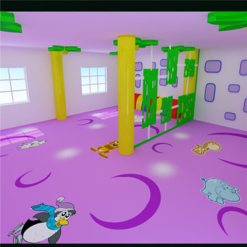 Soft kindergarten use indoor PVC floor covering
