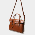 Genuine Leather Stylish Business Handbag