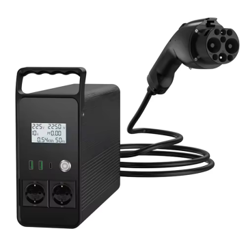 Customized 5KW GBT V2L -Entlader mit europäischem V2H/V2L -Stecker und Ladekabel