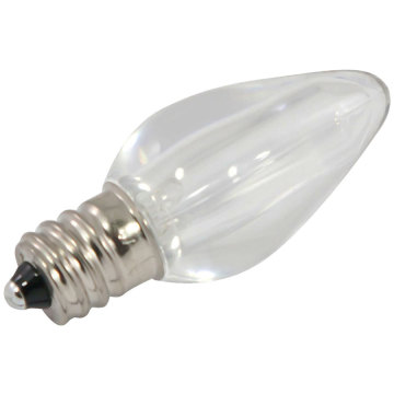 UL LED Smooth C7 Christmas Light Bulbs for E12 Sockets - Replacement Bulbs
