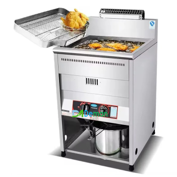Ali's Hot Sale Commercial Deep Fryer for Rapid Heating and Oil Filtration