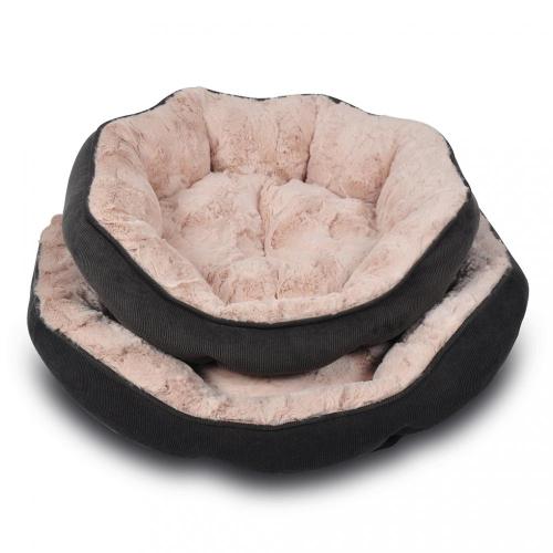 Pet Bed Octagon Corduroy