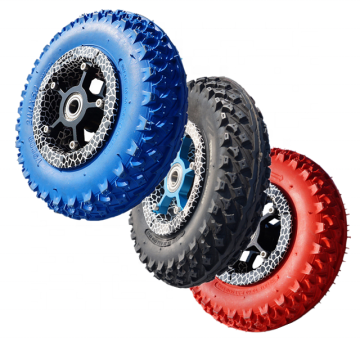 2024 Populante roulotte per mozzo in alluminio da pneumatico largo 200 mm ruota scooter elettrica