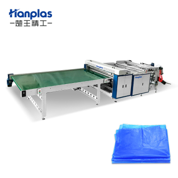 Fully Automatic HP-DB LDPE PE Fly Knife Bottom Sealing Plastic Bag Making Machine