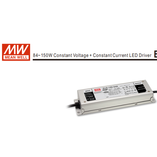 MeanWell LED Driver 84-150W Constant Voltage Constant Current LED Driver Supplier