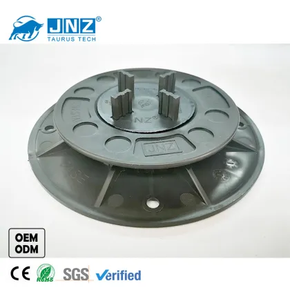 Adjustable plastic pedestal for stone floor wpc flooring raised floor access floor