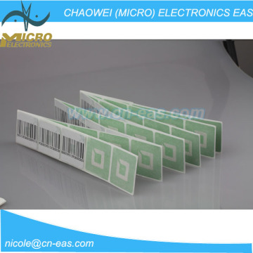 RF 8.2Mhz 30*30mm EAS Soft label