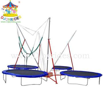Cheerful Outdoor Bumbee Trampolinefor 4 persons