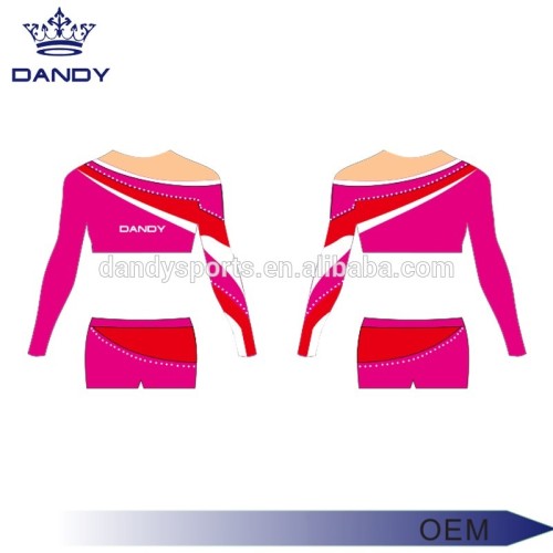 Custom Color Stripes Jenter Cheer Costume