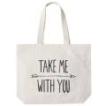 The canvas transport top tote handle bag
