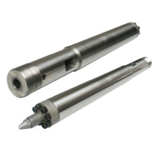 Bimetallic screw for plastic injection machine