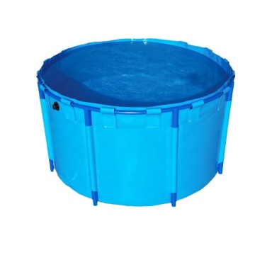 Katlanabilir pvc tuval su ürünleri yetiştiriciliği balık tarım tankı
