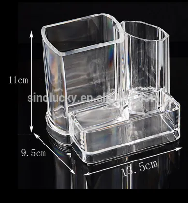 Acrylic Makeup Brush Pen Holder Brush Organizer Lipstick Brush holder