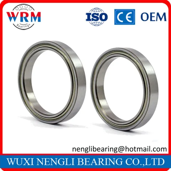 Thin wall bearing 6804 ZZ 6804-2RS 6804ZZ deep groove ball bearing