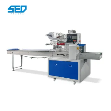 Automatic Vacuum Candy Biscuit Packing Machine - Pillow Type Wrapping Flow