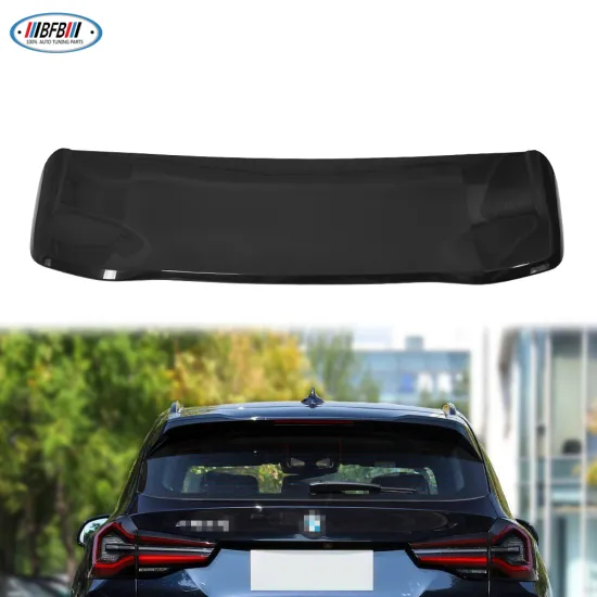 Carbon Fiber Car Rear Spoiler and ABS Exterior Trim for BMW X3 G01 2018+