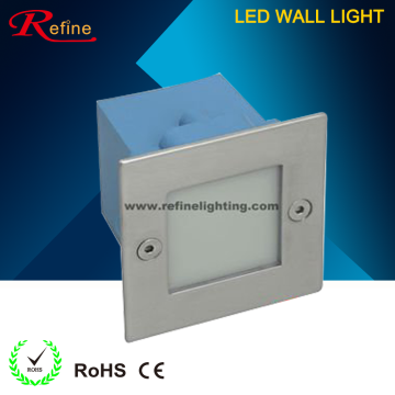 230V LED Recessed LED Wall Lamp High Quanlity Indoor Plaster 1W