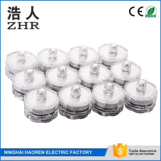 Pack of 3 Real Wax Colour Changing LED Candles