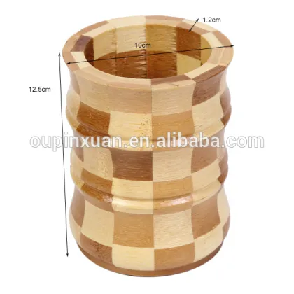 carved bamboo spoon & fork stand holder rack,cheap kitchenware