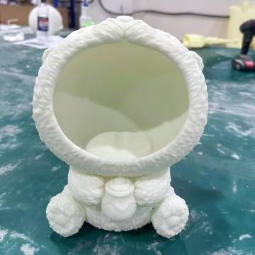 Контейнер для хранения мультяшного медведя, напечатанный на 3D-принтере