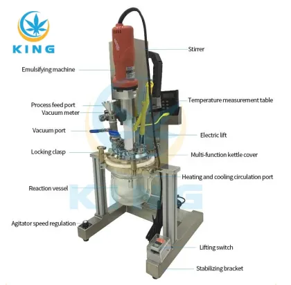 Industrial Continuous Flow Ultrasonic Reactor