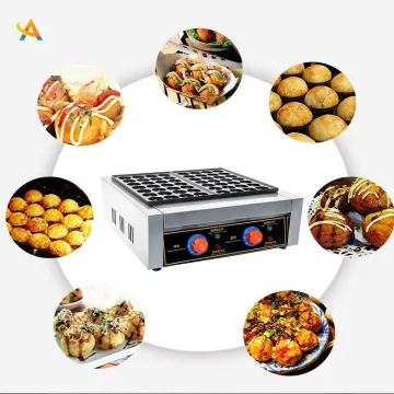 Small Ball Size Takoyaki and Fish Ball Maker Machine