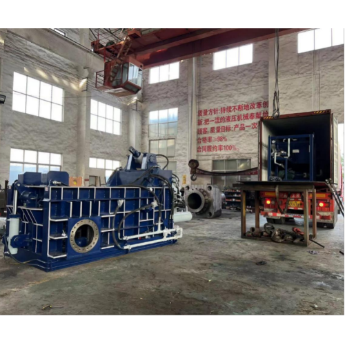 Color Steel Tile Hydraulic Waste Metal Pressing Machine