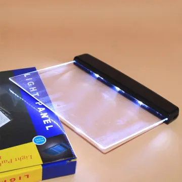 LED Transparent Book Light for Night Reading