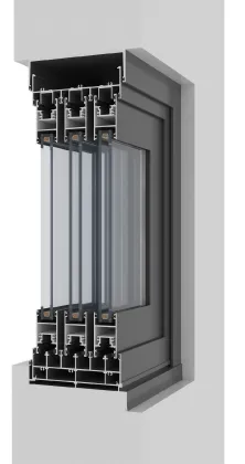 153 Aluminum alloy Sliding Windows&Louver Window