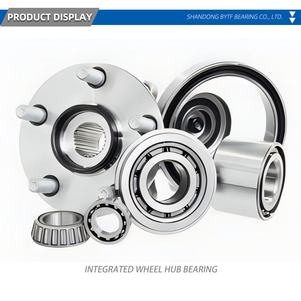 Integrated wheel hub bearing x