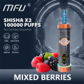 MFU SHISHA X2 100k Puffs vape ЕС склад