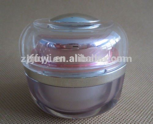 Fancy Unique-shaped Acrylic Cosmetic Packaging, Plastic Jar/ 15g 30g 50g