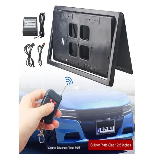 Ramka amerykańskiej elektrycznej tablicy rejestracyjnej