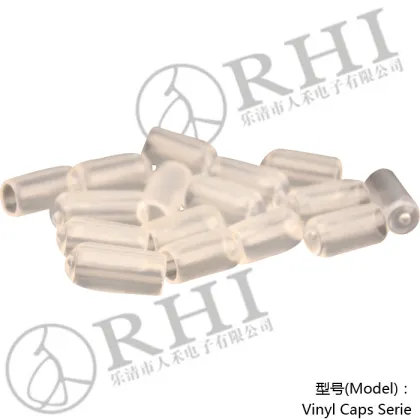 Plastic pipe cable end caps