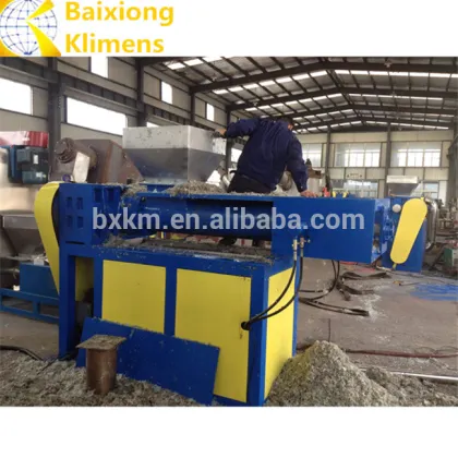 500KG/H plastic PP PE film screw press machine/squeezing dryer machine