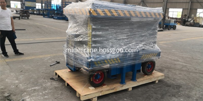 10m mobile scissor lift 