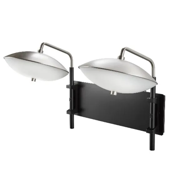 Modern Wall-Mounted Swing Arm Lamp for Marriott Courtyard and Lamps Hotel Bedrooms